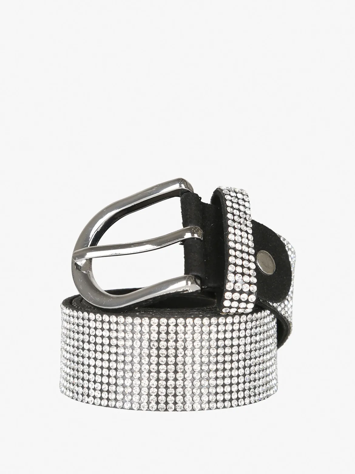 Solada Cintura larga con strass - nero