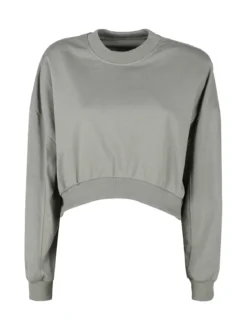 Solada Felpa cropped da donna oversize