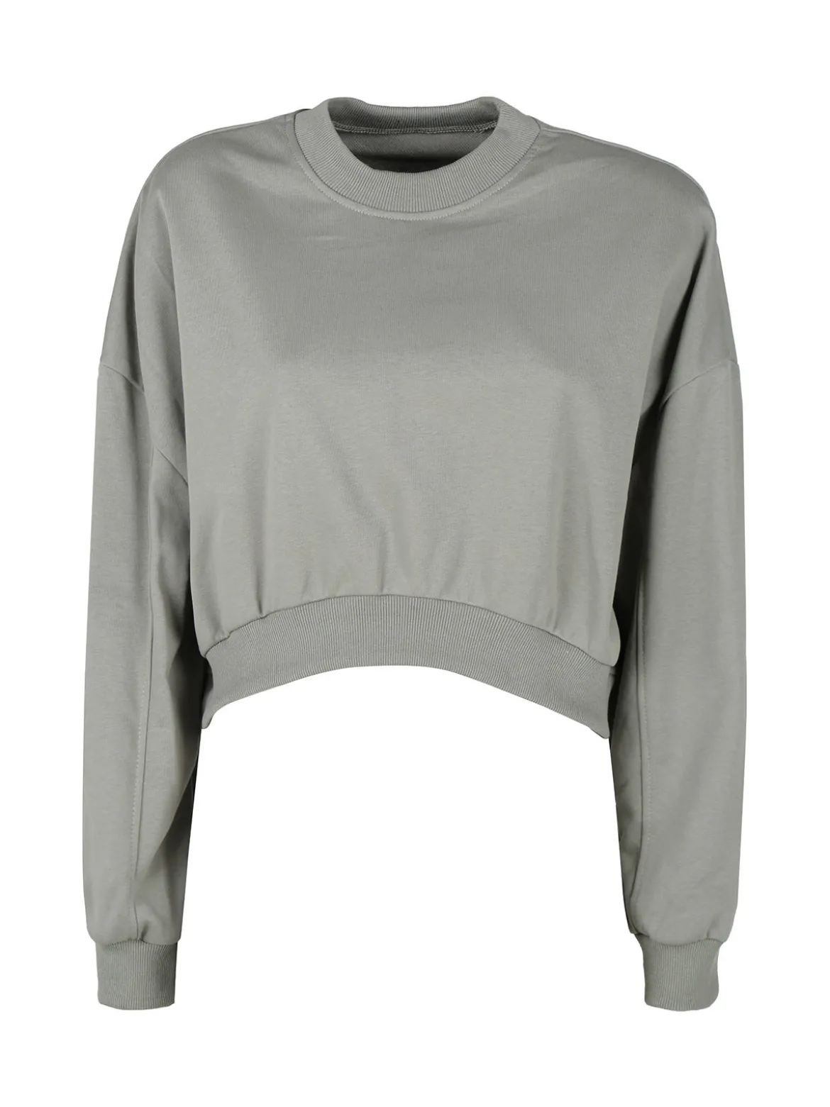 Solada Felpa cropped da donna oversize