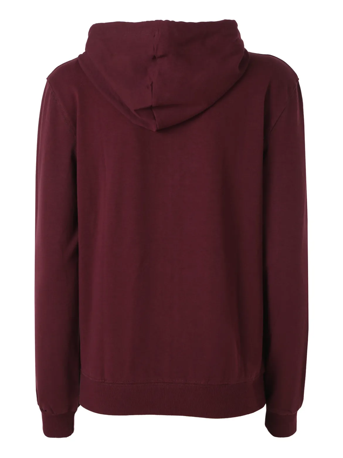 Solada Felpa da donna con cappuccio e zip intera - bordeaux
