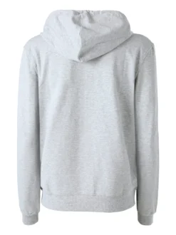 Solada Felpa da donna con cappuccio e zip intera - grigio