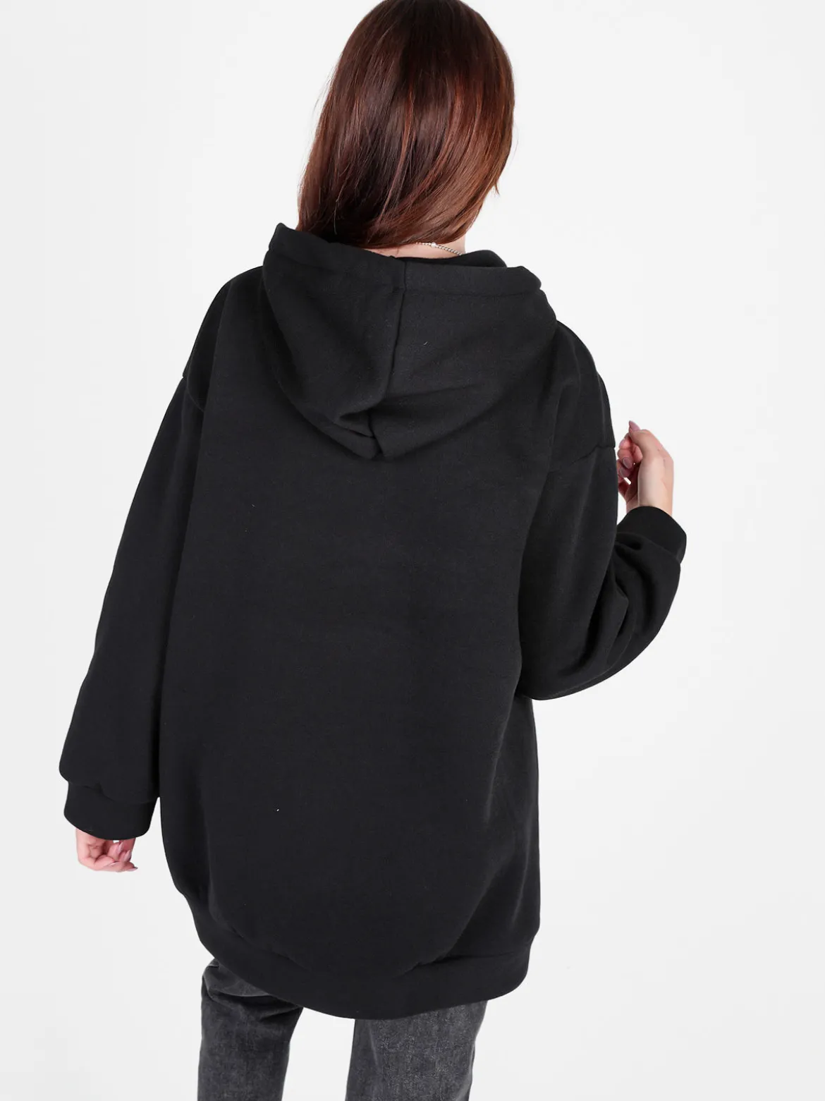 Solada Felpa donna oversize con cappuccio