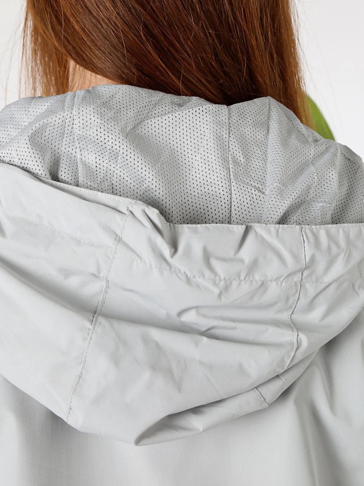 Solada Giacca a vento da donna con cappuccio - ghiaccio