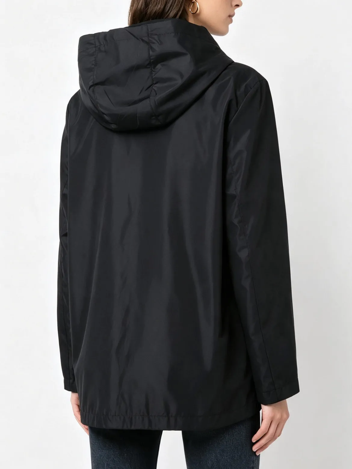Solada Giacca a vento da donna reversibile con cappuccio - nero