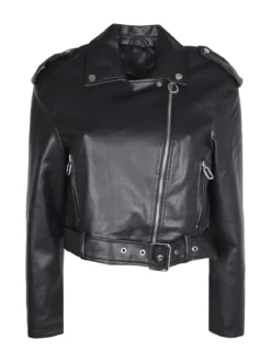 Solada Giacca biker da donna in ecopelle