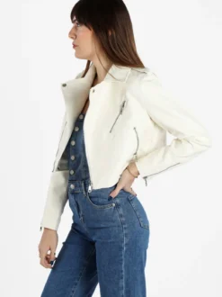 Solada Giacca biker da donna in ecopelle