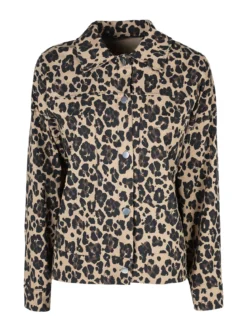Solada Giacca camicia donna oversize maculata