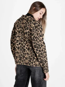Solada Giacca camicia donna oversize maculata