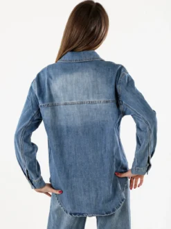 Solada Giacca donna in jeans oversize - jeans