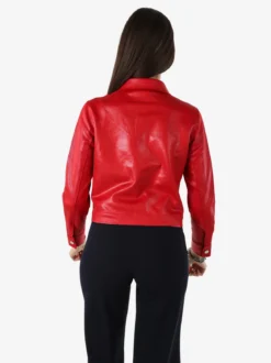 Solada Giacca donna leggera con bottoni - rosso