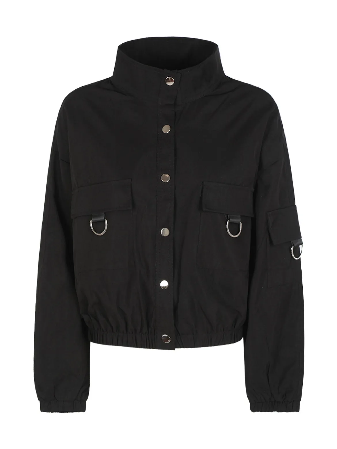 Solada Giacca donna oversize con bottoni e tasche