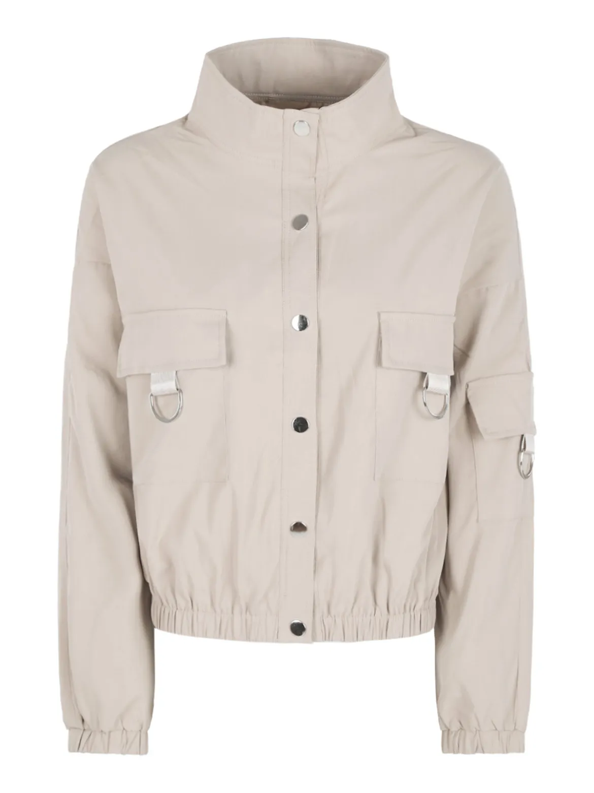 Solada Giacca donna oversize con bottoni e tasche