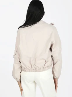 Solada Giacca donna oversize con bottoni e tasche