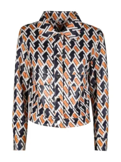 Solada Giacca donna oversize con stampe