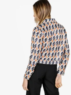 Solada Giacca donna oversize con stampe