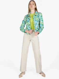 Solada Giacca donna oversize con stampe