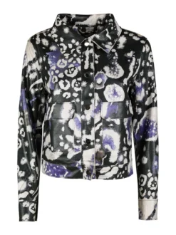 Solada Giacca donna oversize con stampe