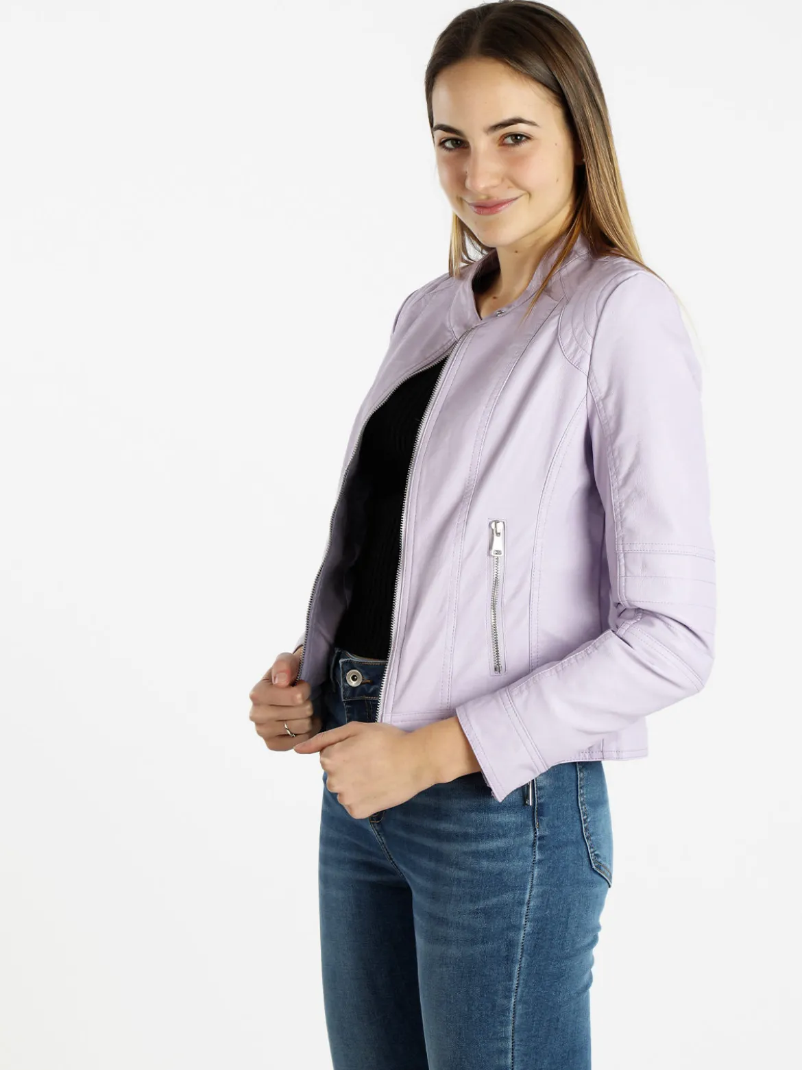 Solada Giacca in ecopelle da donna