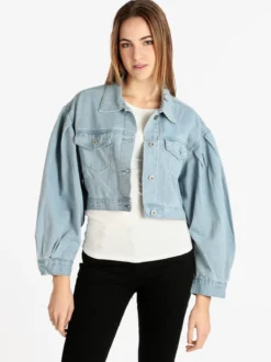 Solada Giacca in jeans donna oversize