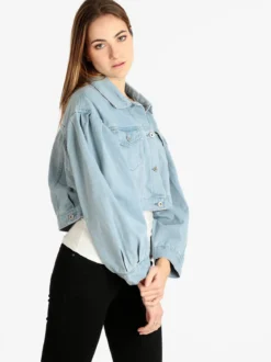 Solada Giacca in jeans donna oversize