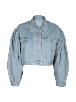 Solada Giacca in jeans donna oversize