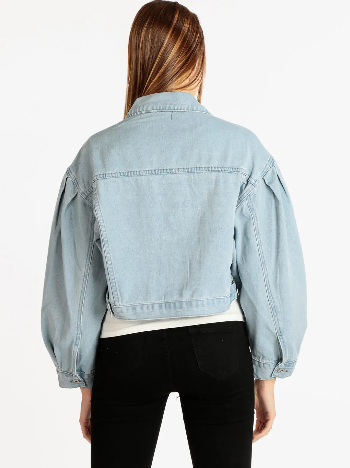 Solada Giacca in jeans donna oversize