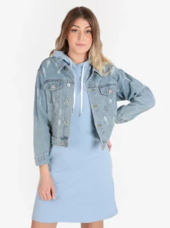Solada Giacca in jeans oversize donna