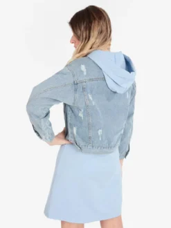 Solada Giacca in jeans oversize donna