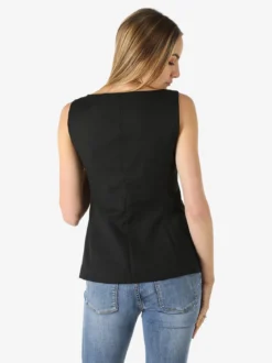Solada Gilet donna con bottoni - nero
