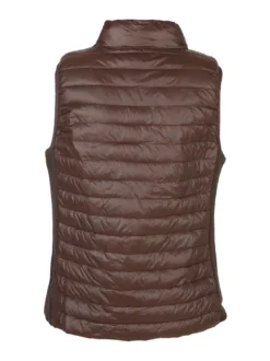 Solada Gilet donna effetto piumino con zip taglie grandi