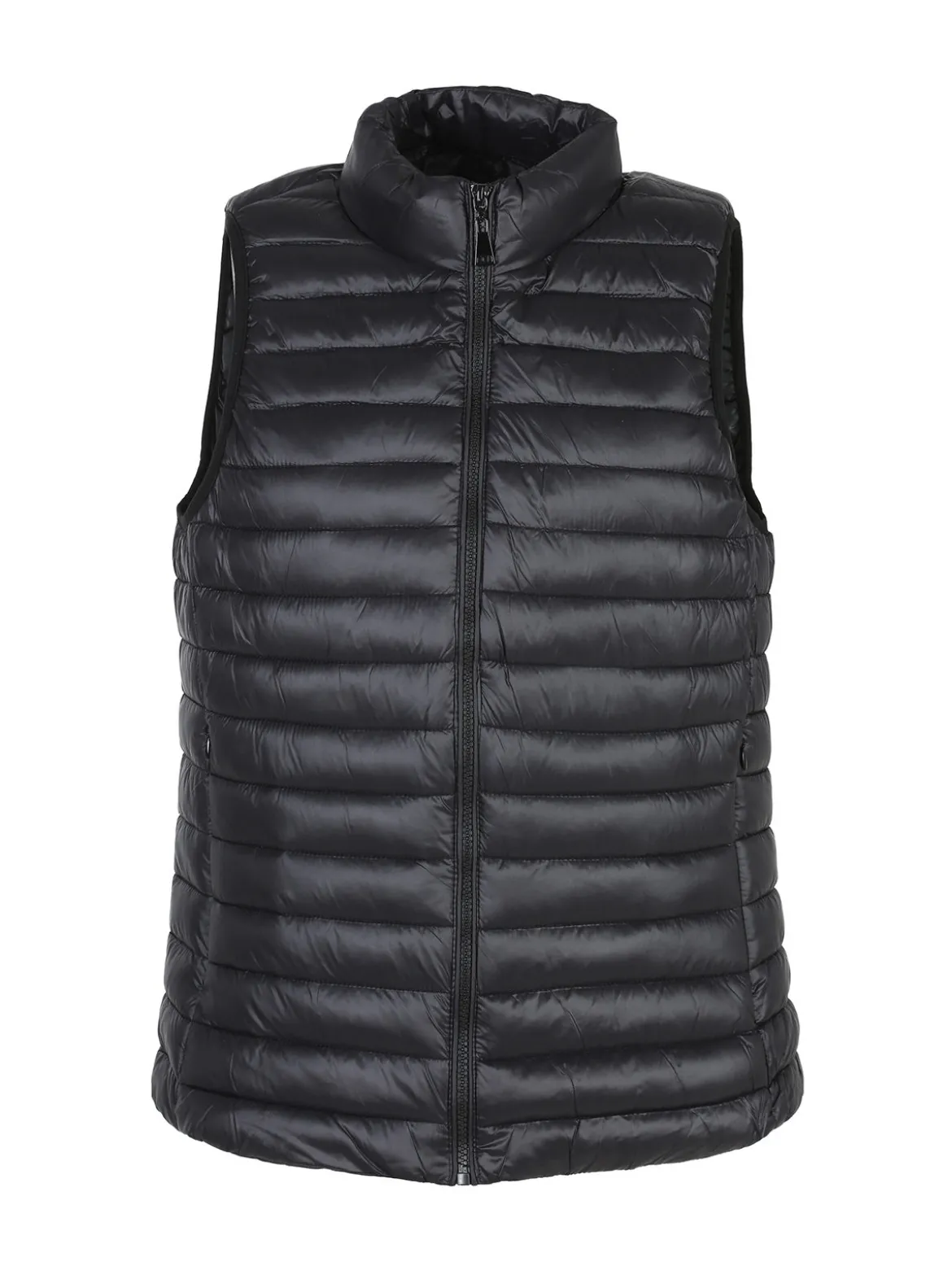 Solada Gilet donna imbottito taglie grandi - nero