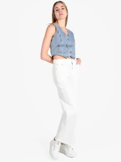 Solada Gilet donna in jeans