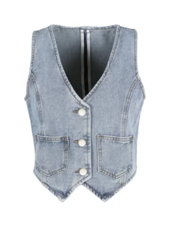 Solada Gilet donna in jeans