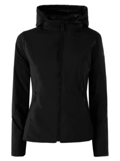 Solada Giubbino donna 100 grammi reversibile con cappuccio - nero