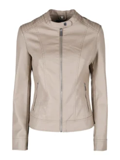 Solada Giubbino donna in ecopelle con zip