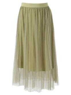 Solada Gonna midi da donna in tulle - pista