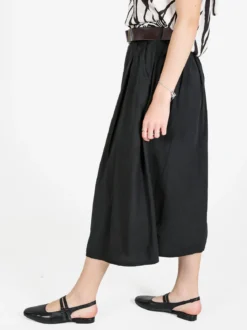 Solada Gonna midi in cotone con cintura