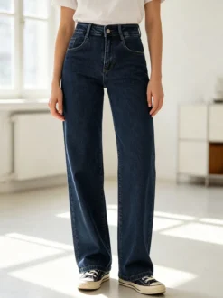 Solada Jeans donna wide leg - jeans