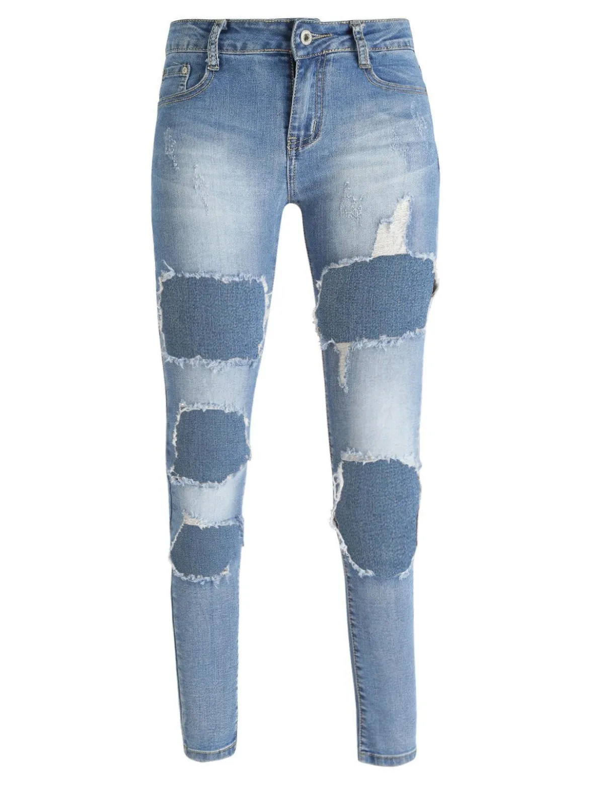 Solada Jeans strappato a vita bassa