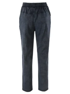 Solada Jeggings donna con coulisse taglie grandi - blu