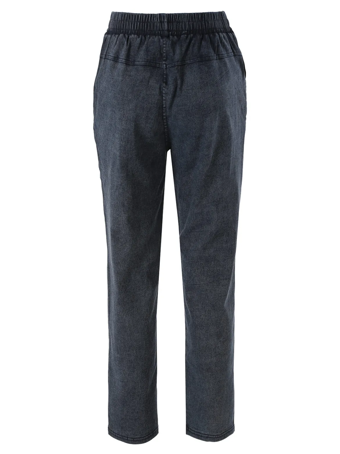 Solada Jeggings donna con coulisse taglie grandi - blu