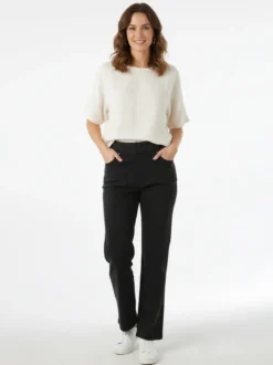 Solada Jeggings donna elasticizzati taglie grandi - nero