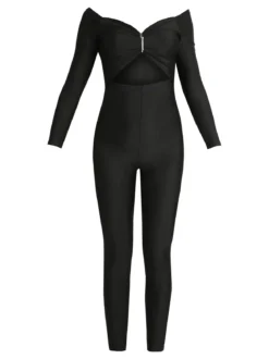 Solada Jumpsuite donna aderente con strass
