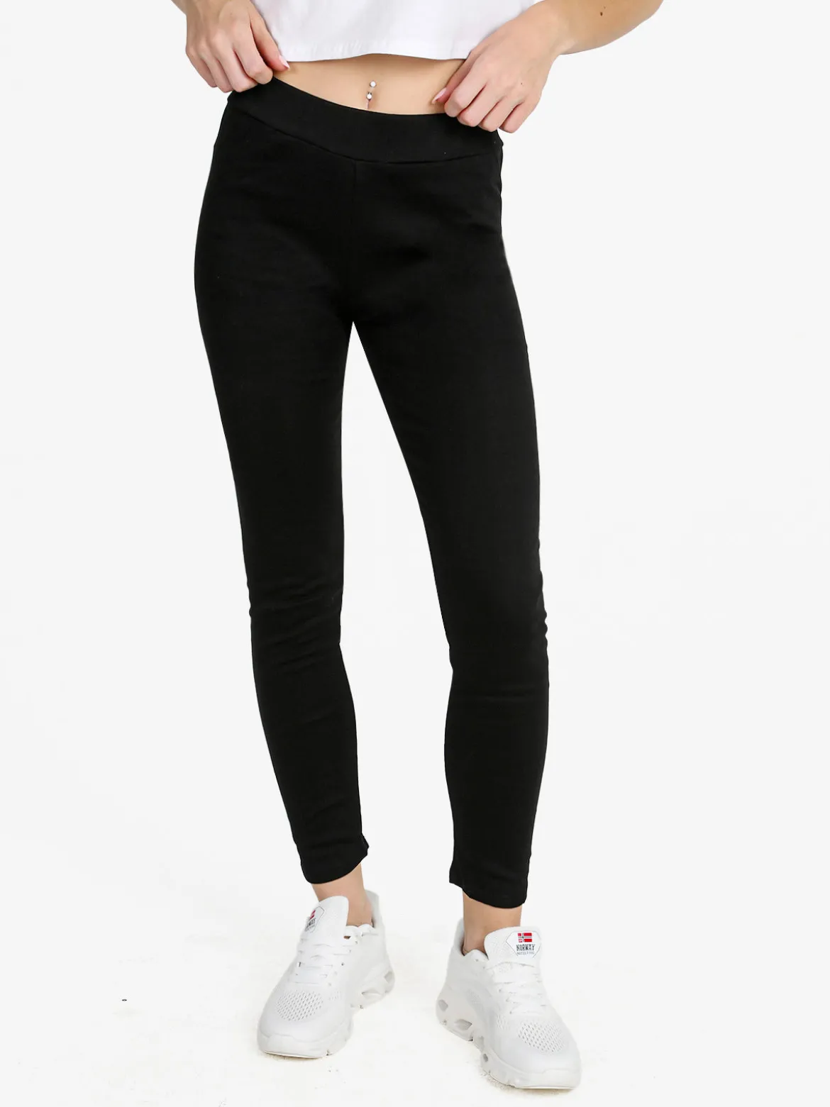Solada Leggings da donna - nero