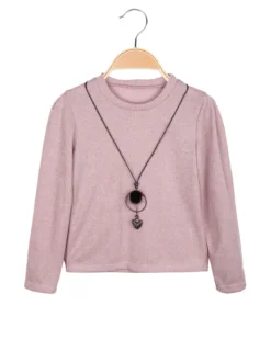 Solada Maglia da bambina con dettagli lurex