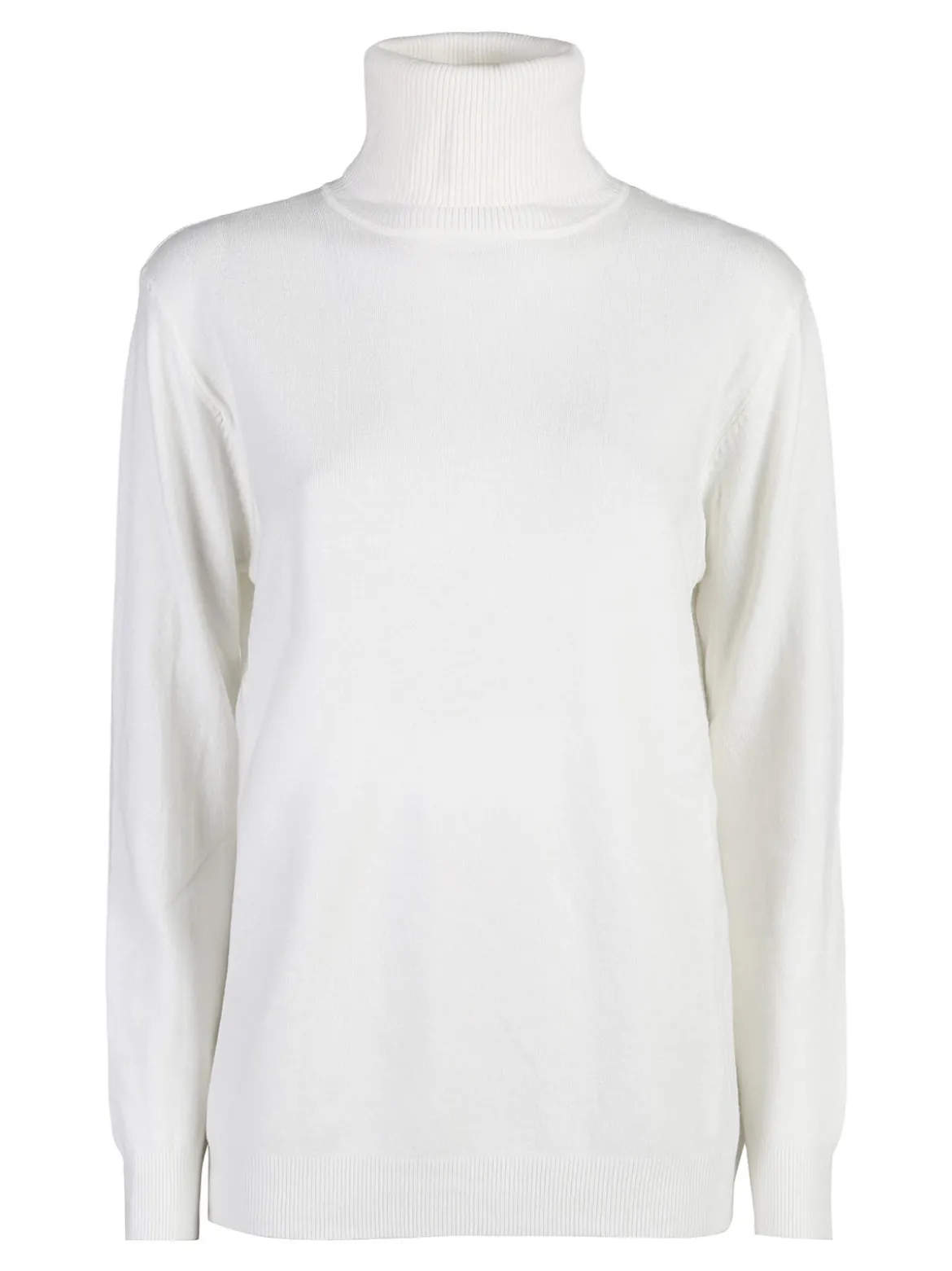 Solada Maglia dolcevita da donna - bianco