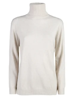 Solada Maglia dolcevita da donna - panna