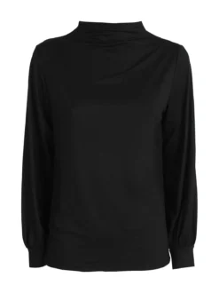 Solada Maglia donna a lupetto tinta unita