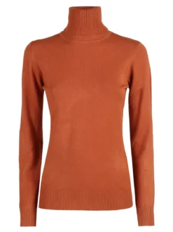 Solada Maglia donna dolcevita - arancione