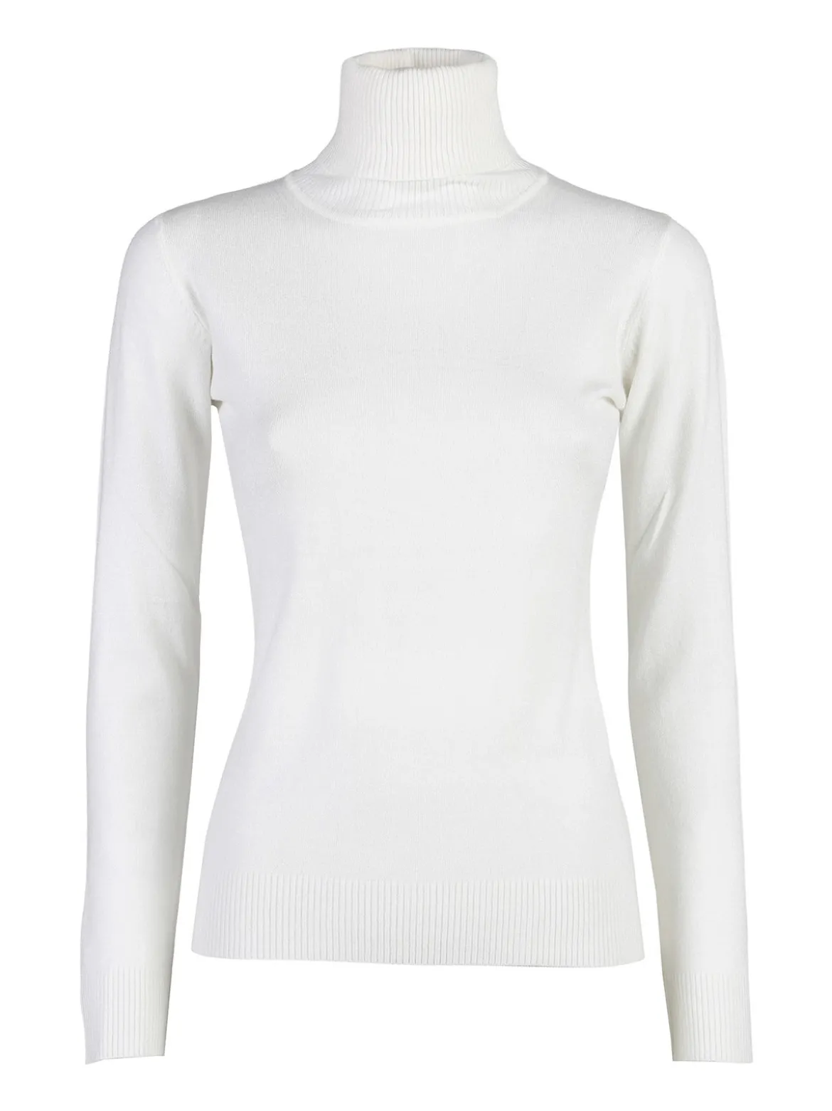 Solada Maglia donna dolcevita - bianco